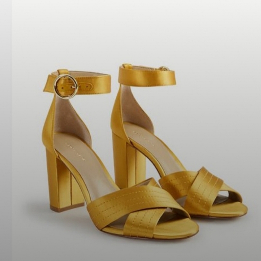 Ann Taylor Satin Sandals
